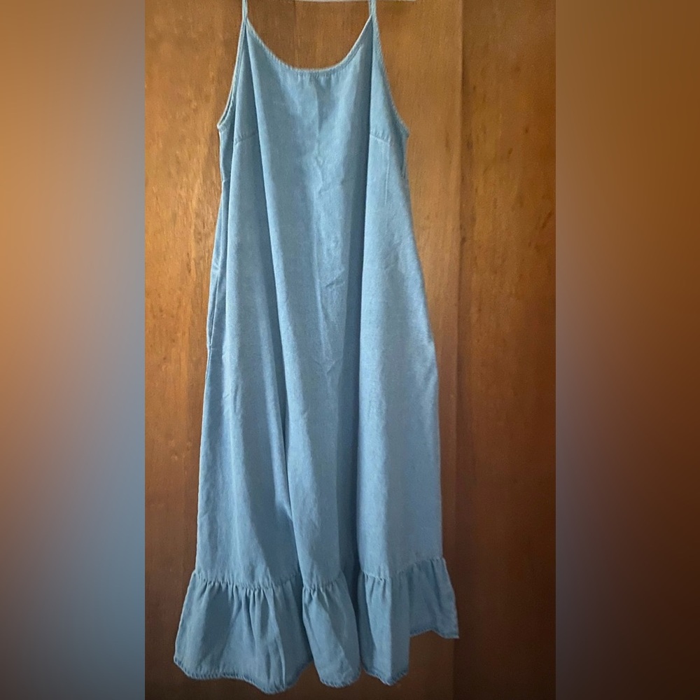 Blue Denim Dress